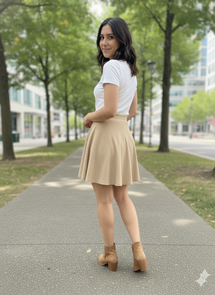 The Toffee Mini Skort - Image 2